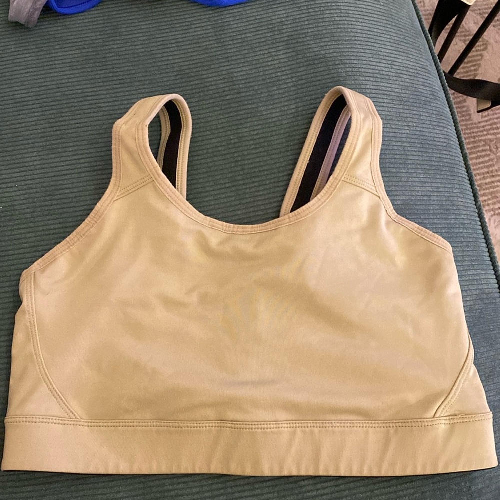 Patagonia Sandstone Beige Racerback Sports Bra